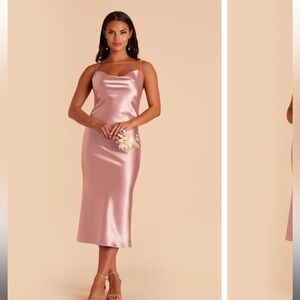 Bird Grey Lisa Midi Dress